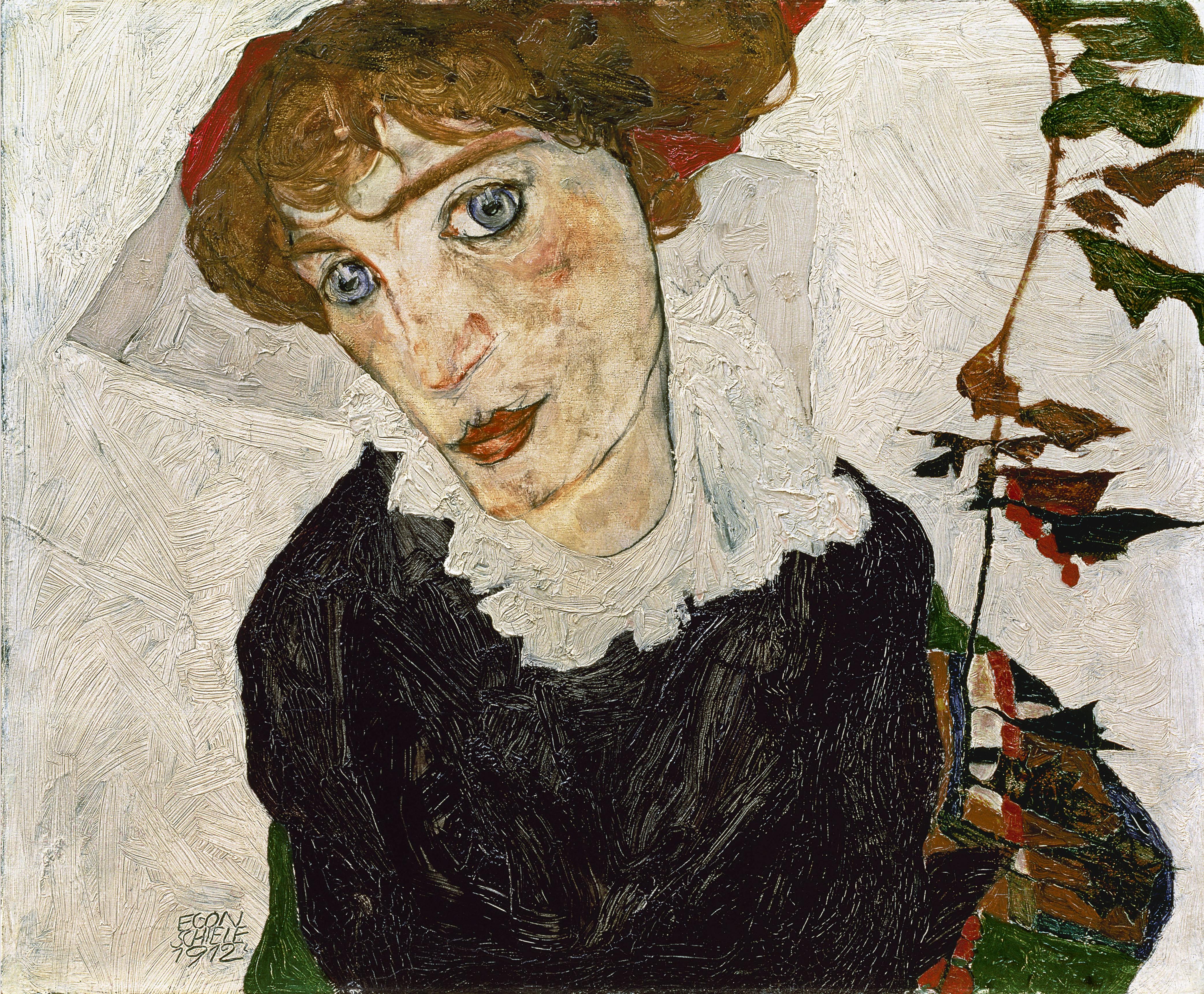 Egon Schiele, Ritratto di Wally Neuzil, 1912