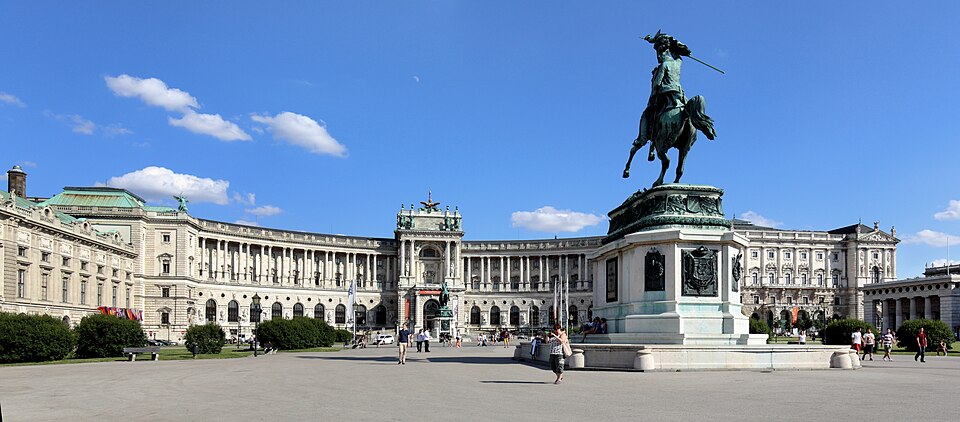 Fotografia: Heldenplatz e Hofburg