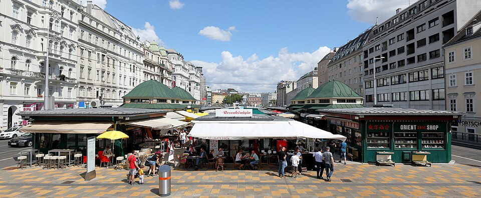 Fotografia: Naschmarkt oppure zona Belvedere